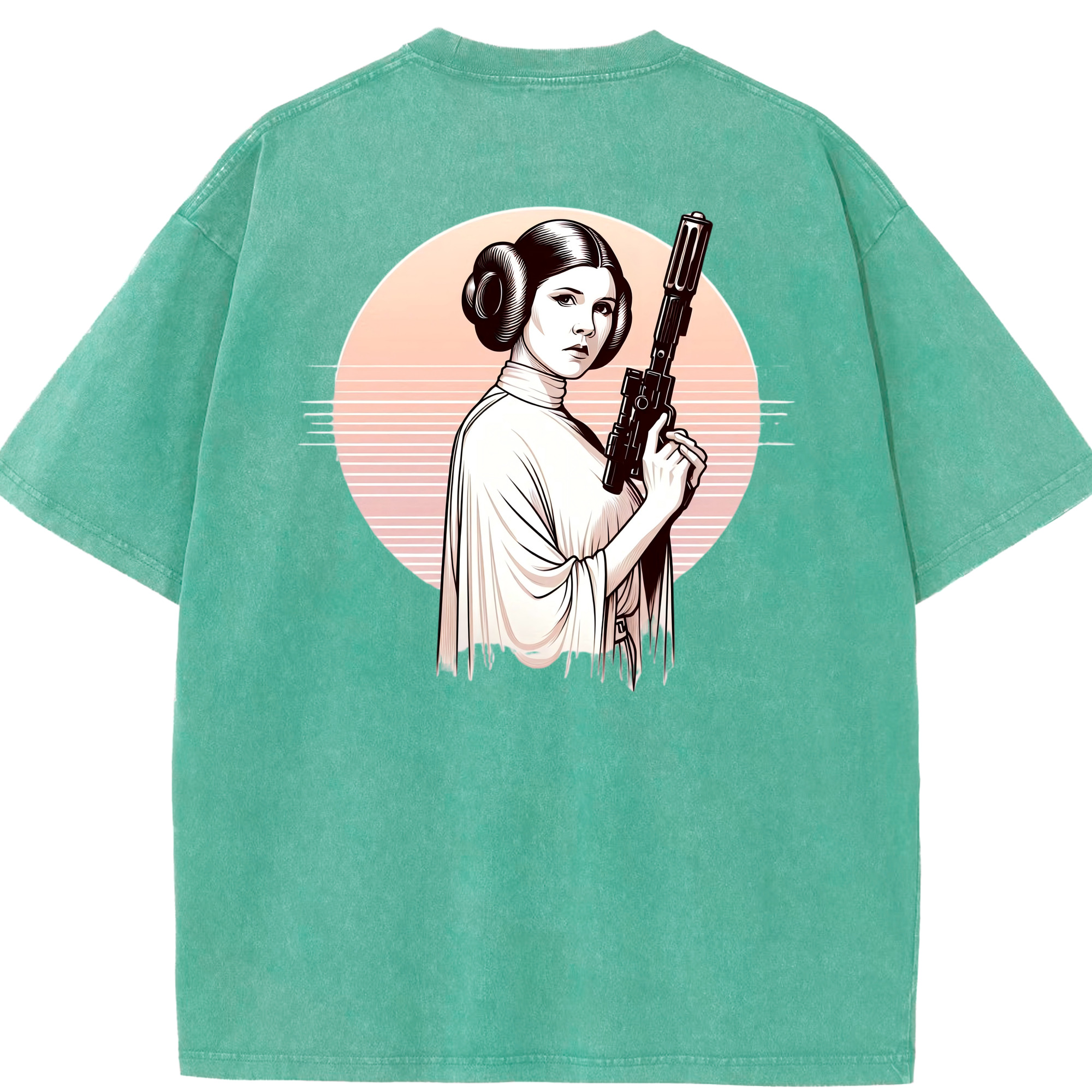 （画像用） スター・ウォーズ Star Wars 綿100% ヴィンテージ風 半袖Tシャツ（背面プリント）